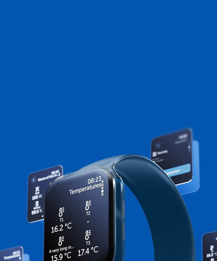 Monitor your system from your watch